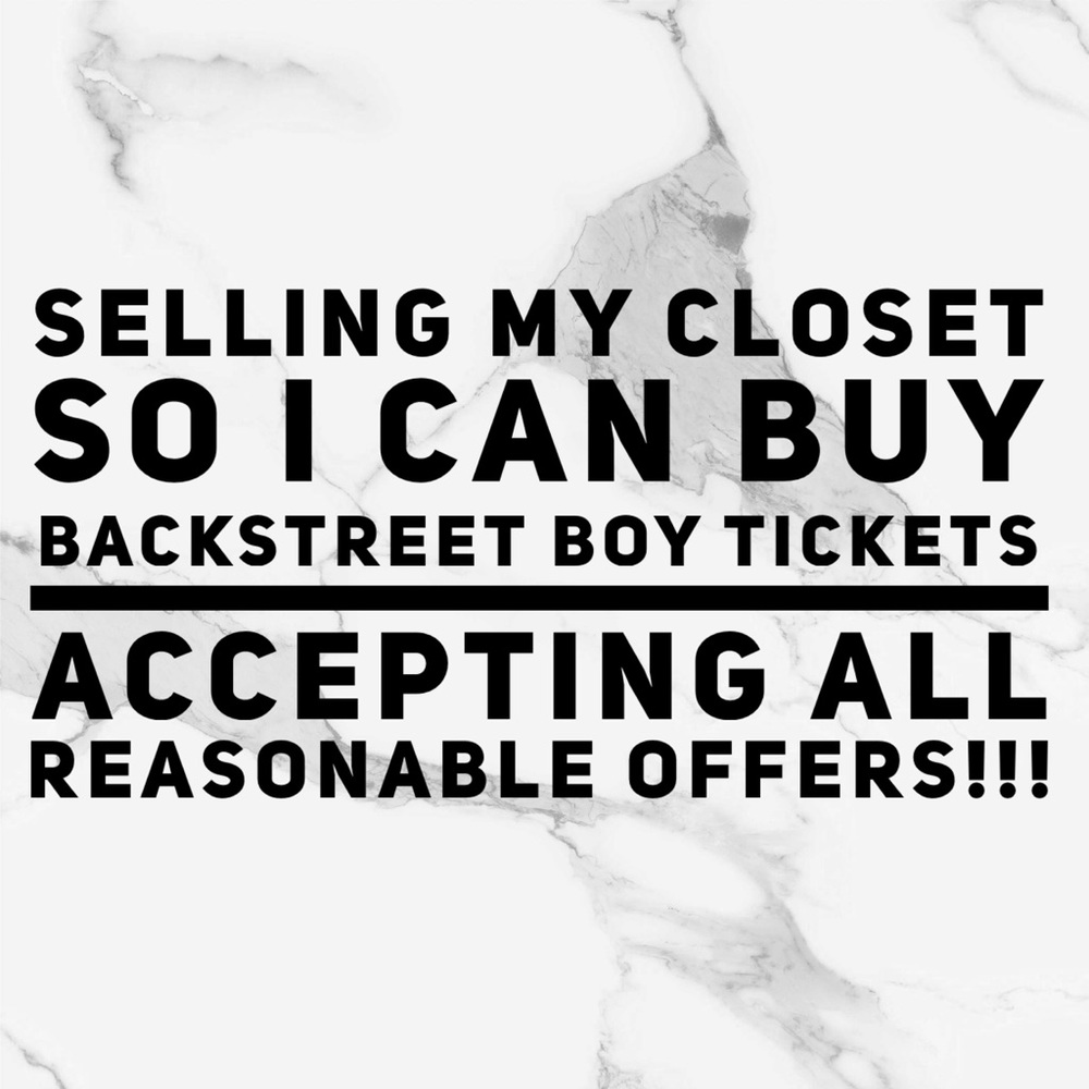 ACCEPTING ALL REASONABLE OFFERS!!!